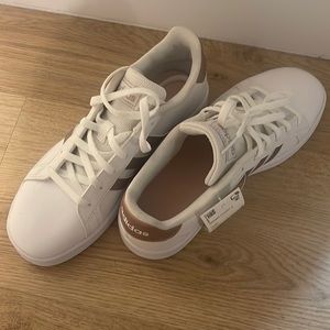 Brand new rose gold Addidas